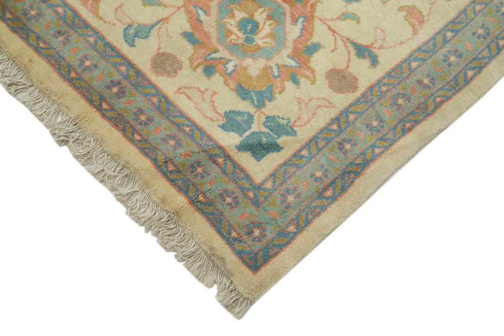 Rug N Carpet - Hand-Knotted Oriental 10' 8" x 13' 9" Unique Oushak Area Rug
