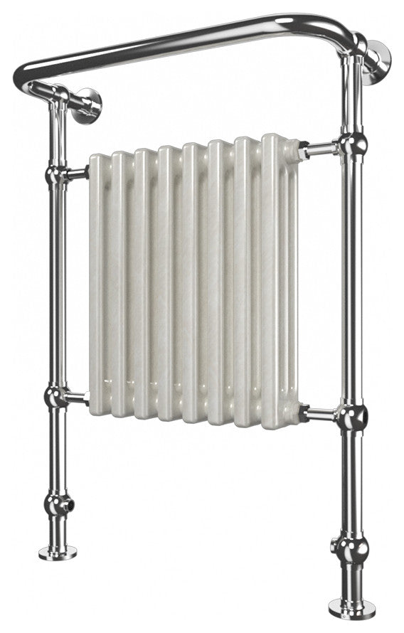 ICO Bath Flanders 26.5 Inch x 37 Inch Towel Warmer - Round Bar