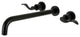KS8040DFL Wall Mount Tub Faucet, Matte Black