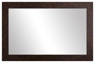Pendleton Framed Wall Mirror, Bronze, 30"x40"