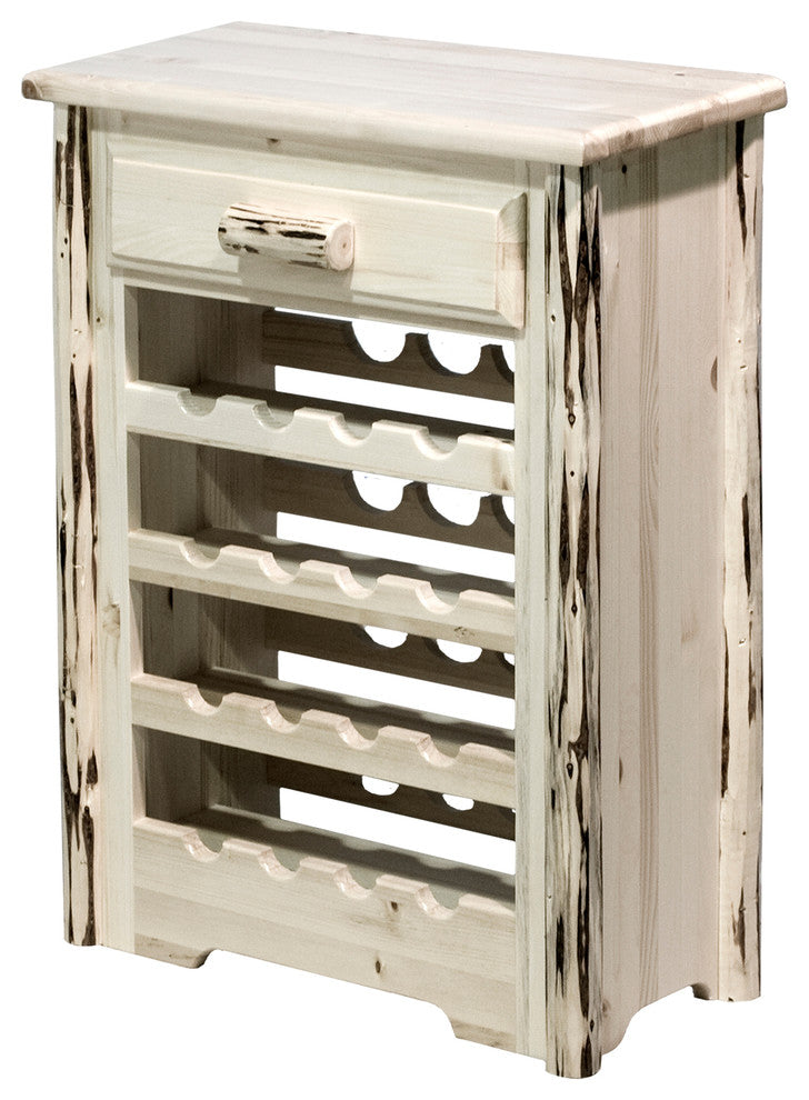 Montana Collection Wine Cabinet, Ready to Finish
