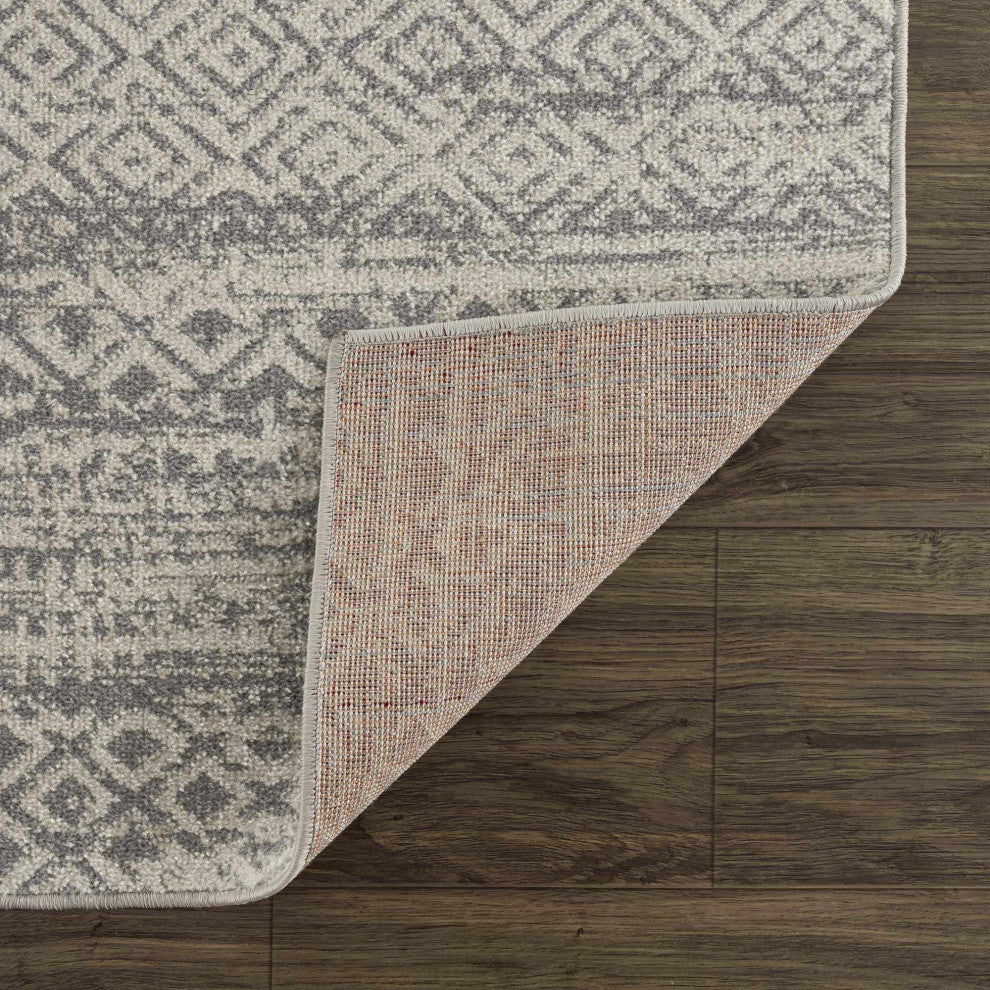 Hauteloom Gravelbourg Washable Area Rug, 5'3"x7' Rectangle