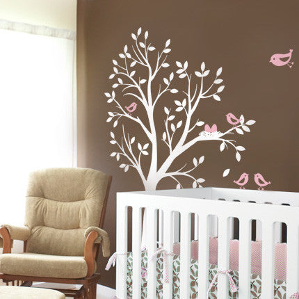 Tree With Birds and Nest, Color Scheme B