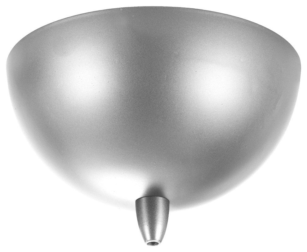 Canopy Pendant 12V 50W Max with Transformer, Brushed Steel Finish