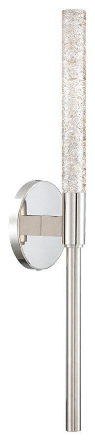 LED Bath Bracket, Polished Nickel