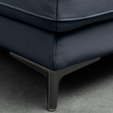 Claudius Leather 4pc Sectional With Power Seats and Adjustable Headrests