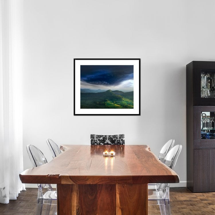 "Westalb" Framed Digital Print by Franz Schumacher, 38"x32"