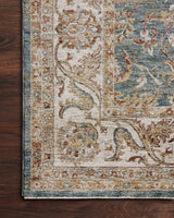 Loloi Gaia Ocean / Multi 18" x 18" Sample Rug