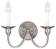 Cranford Wall Sconce, Brushed Nickel