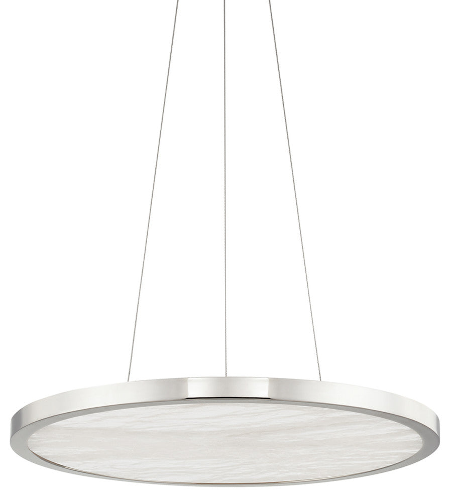 Eastport 24" Led Pendant Polished Nickel Finish