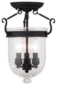 Jefferson Ceiling Mount, Black