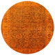 Ahgly Company Indoor Round Mid-Century Modern Area Rugs, 3' Round