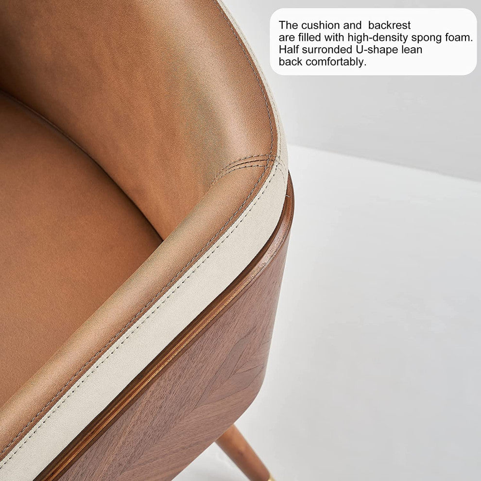 Accent Chairs for Living Room and Dinning Room , Brown