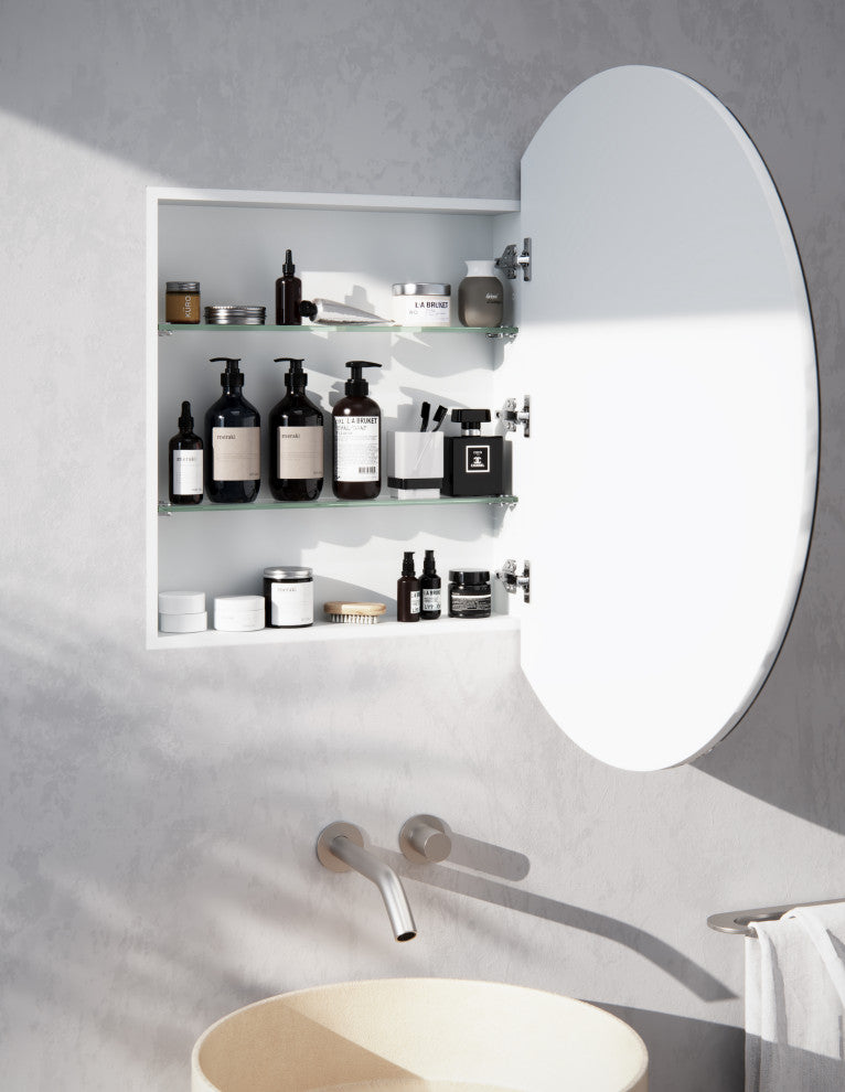 Round Medicine Cabinet
