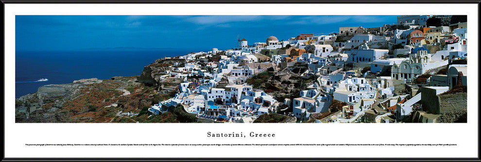 Santorini, Greece, Standard Frame