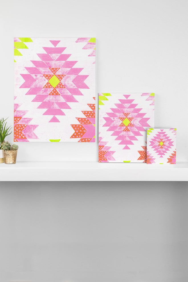 Deny Designs Dash And Ash Chelsea And Coral Art Canvas