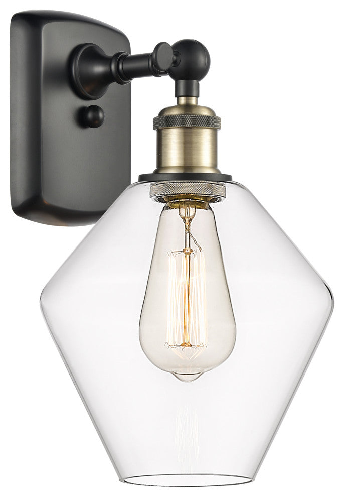 Innovations 516-1W-BAB-G652-8-LED 1-Light Sconce, Black Antique Brass