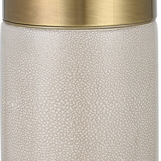 Uttermost Adelia Ivory and Brass Table Lamp