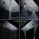 Remote Controlled Led Large Musical Shower System, Style C - Remote Control Ligh