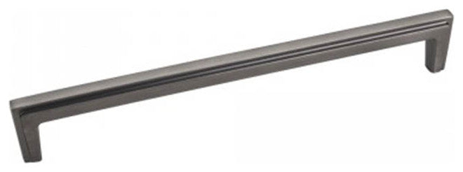Jeffrey Alexander Lexa 192mm CTC Handle Pull, Black Nickel