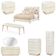 AICO Furniture La Rachelle 8 Piece California Bedroom Set