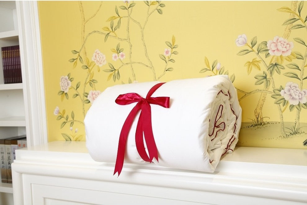 Silk Camel Silk Comforter, 100% Mulberry Silk, Twin, 68x90", Winter Season