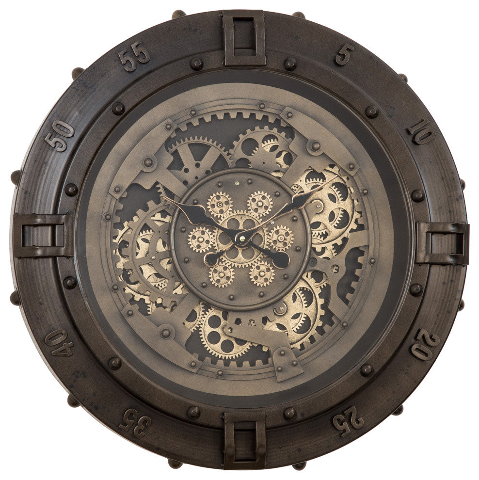 Urban Loft Gears Wall Clock