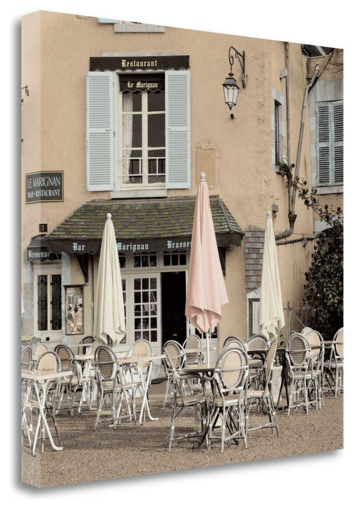 "Le Marignan Brasserie" By Alan Blaustein, Giclee Print on Gallery Wrap Canvas