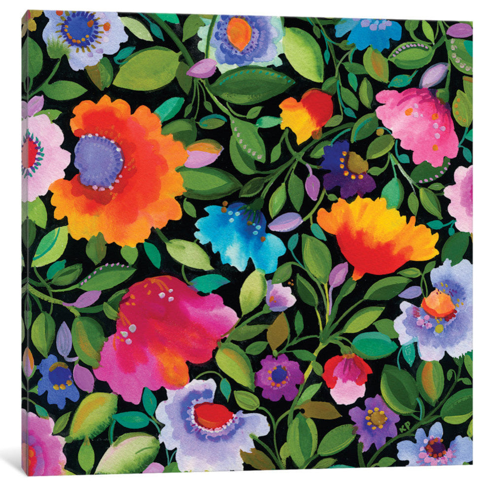 "India Garden" by Kim Parker, 12x12x1.5
