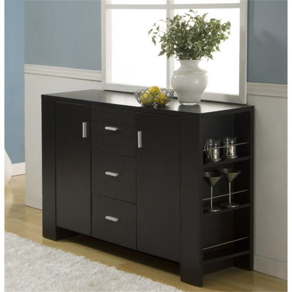 Bowery Hill Modern Buffet in Espresso