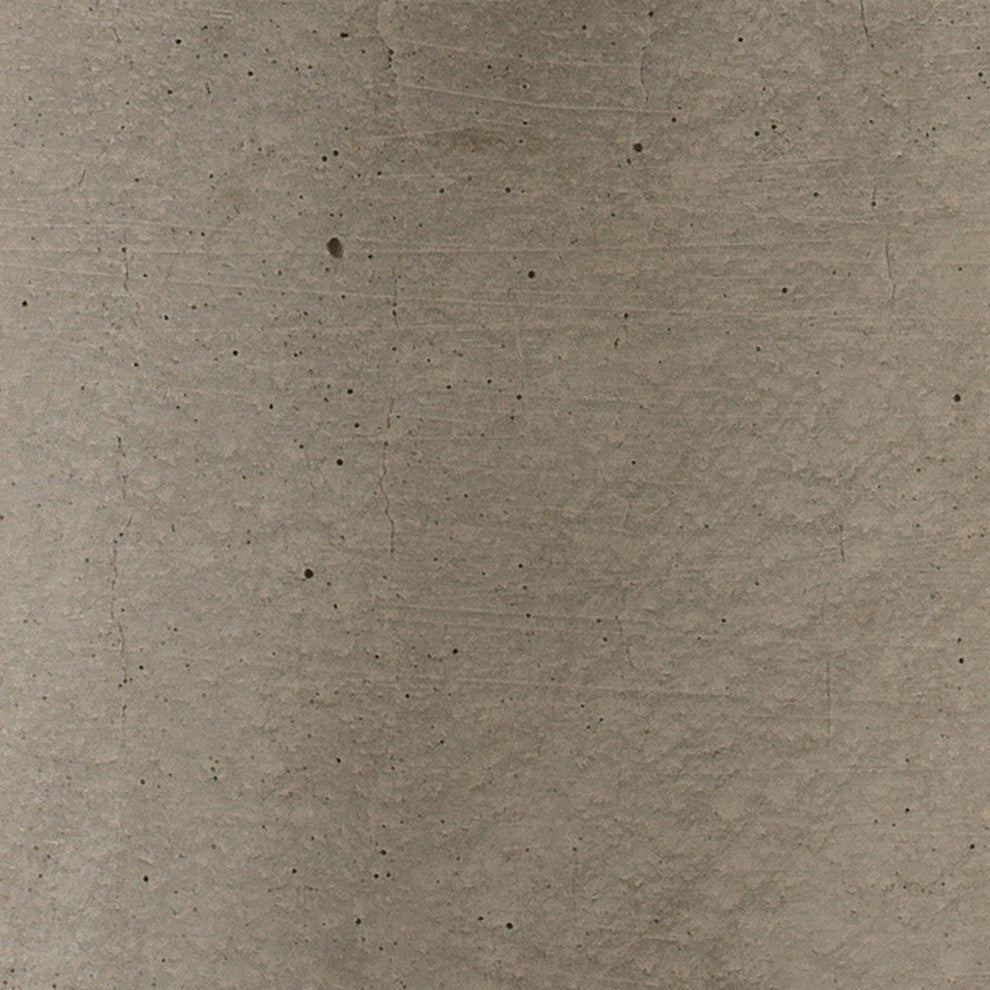 Mortar Table Lamp, Cement and Brass