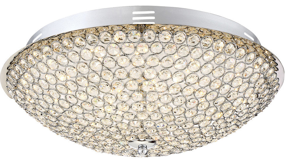 Quoizel PCIN1716C LED Flush Mount Infinity Polished Chrome