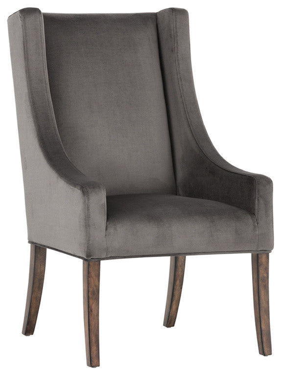 Aiden Dining Chair, Acacia, Pimlico Pebble Fabric