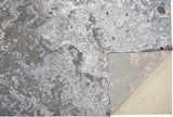 Weave & Wander Aurelian Silver/Blue 2'10"x7'10" Runner