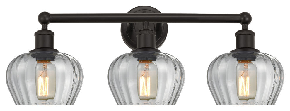 Innovations 616-3W-OB-G92 Fenton 3 Light 24.5" Vanity Light, Oil Rubbed Bronze
