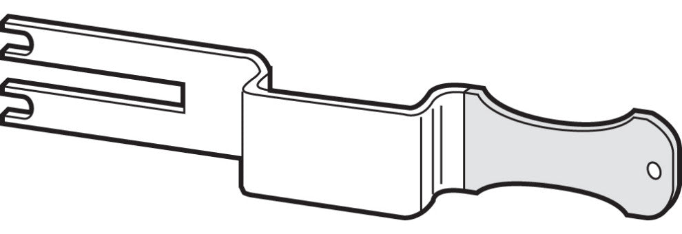 Anti-Lockout Emergency Access Tool, Stainless Steel
