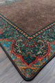 Nubuck, Brown, 4'x5'