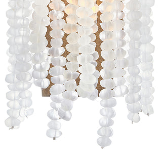 Fredrick Ramond Dune Medium Single Light Sconce, Burnished Gold