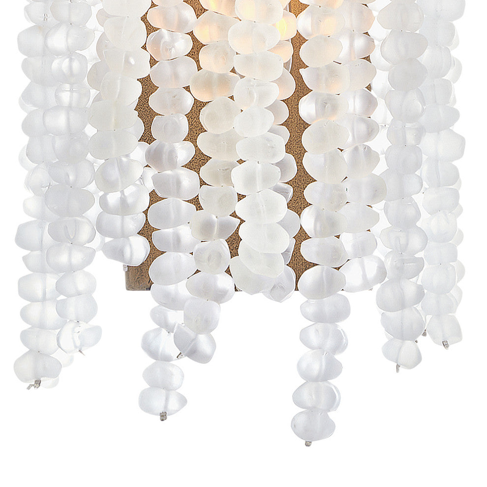 Fredrick Ramond Dune Medium Single Light Sconce, Burnished Gold