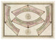 "Globo Terrestre (Ring Sheet), 1792" Print by Giovanni Maria Cassini, 32"x23"
