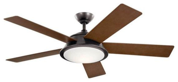 Kichler Lighting 310100OZ Verdi 56" Ceiling Fan With Light Kit