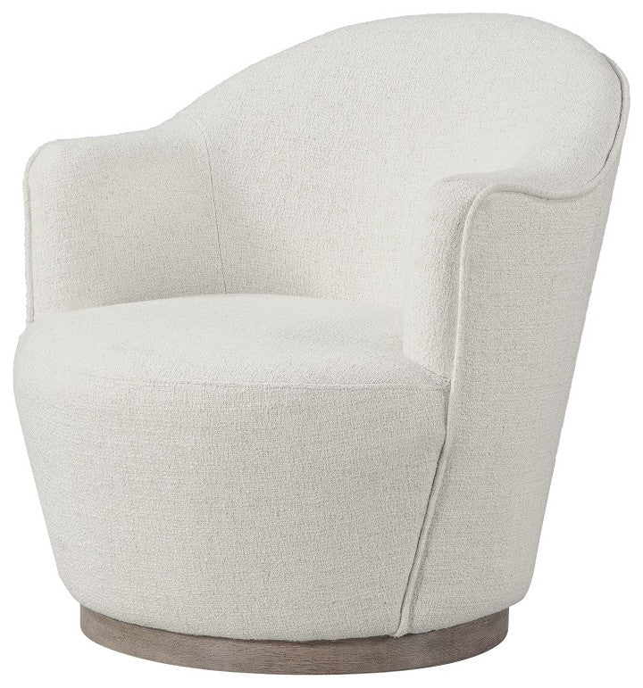 Fraser accent chair With Swivel, Beige