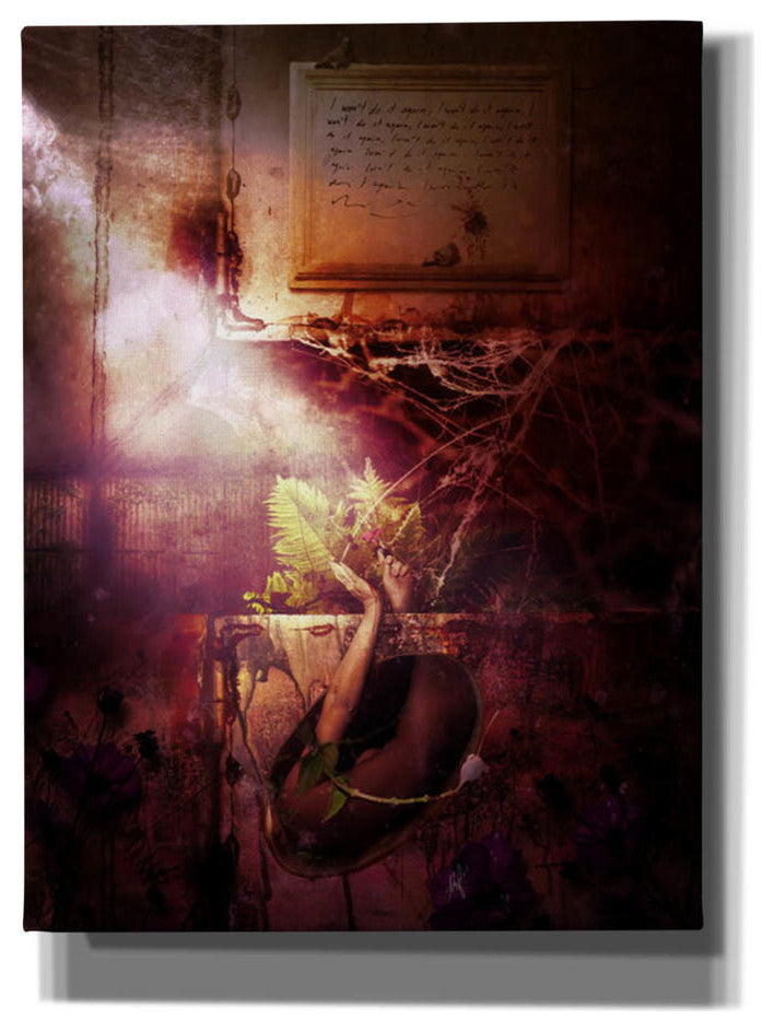 Cortesi Home "Flowers" by Mario Sanchez Nevado, Giclee Canvas Wall Art, 12"x16"