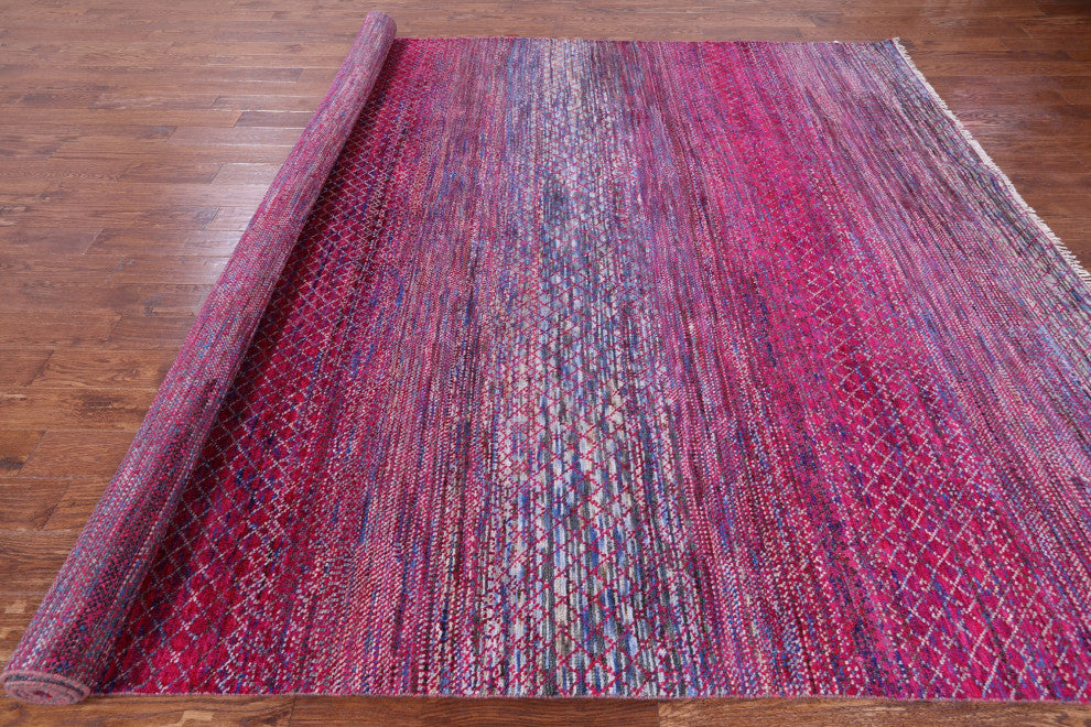 Savannah Grass Handmade Wool Rug 9' 2" X 12' 1" - Q13590