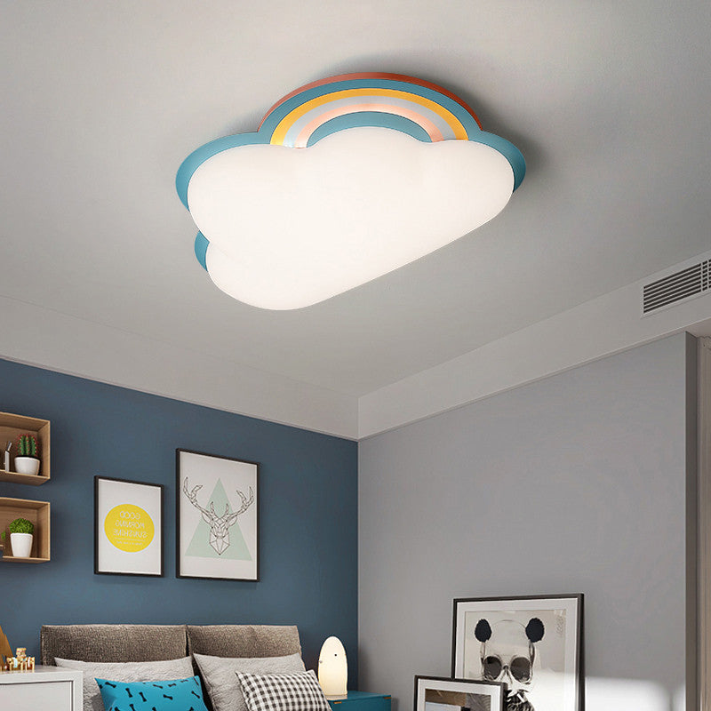 Thuin | Cloud Shaped LED Ceiling Light for kids room, Blue