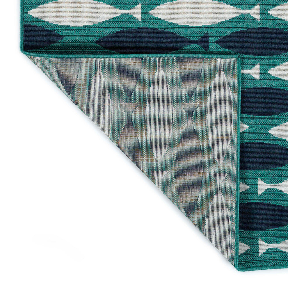Kaleen Cove Collection Indoor Outdoor Polypropylene Area Rug