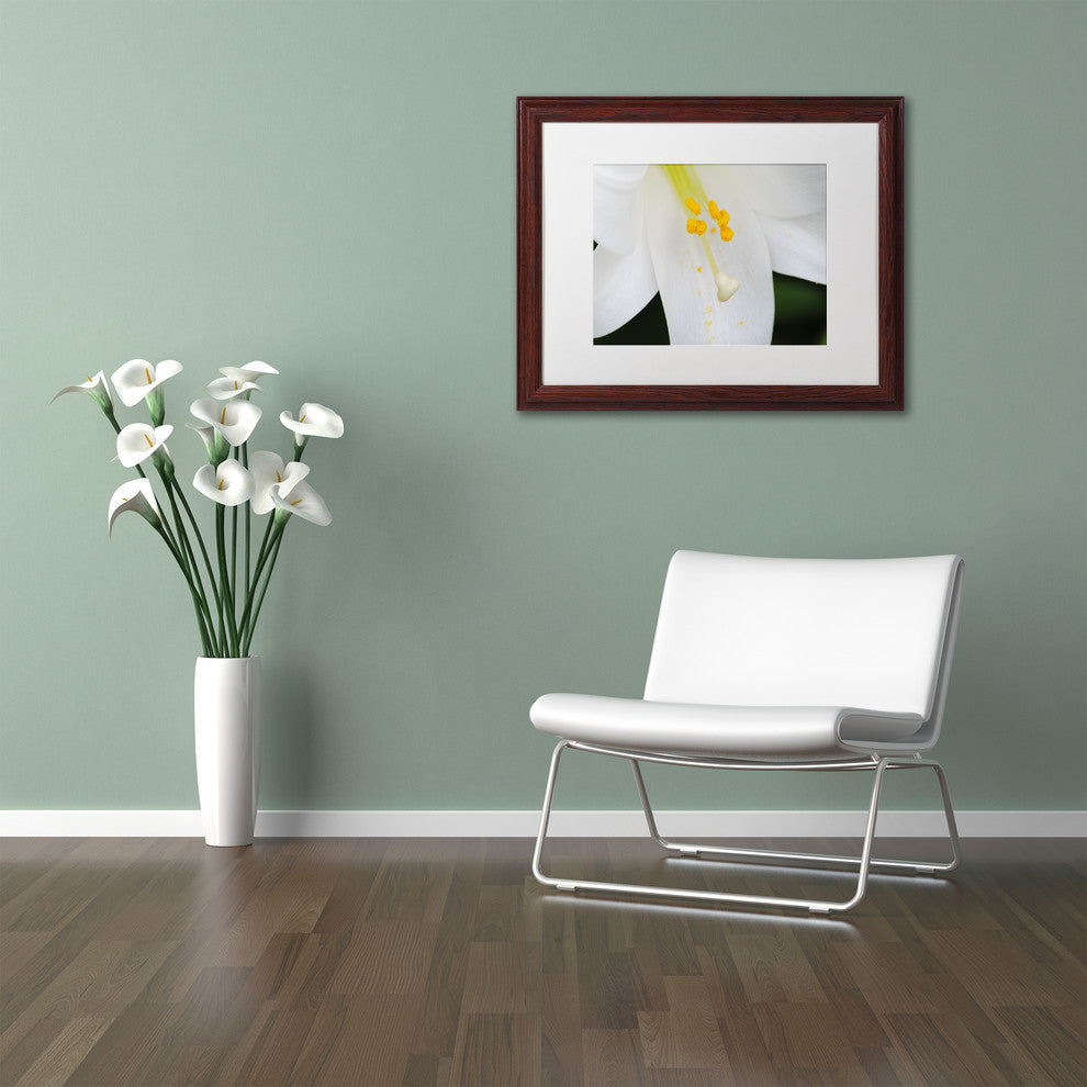 ''Adore You'' Matted Framed Canvas Art by Monica Mize