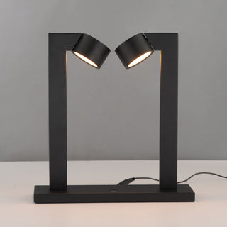 ET2 E30523 Embrace 15" Tall Spotlight Desk Lamp - Black