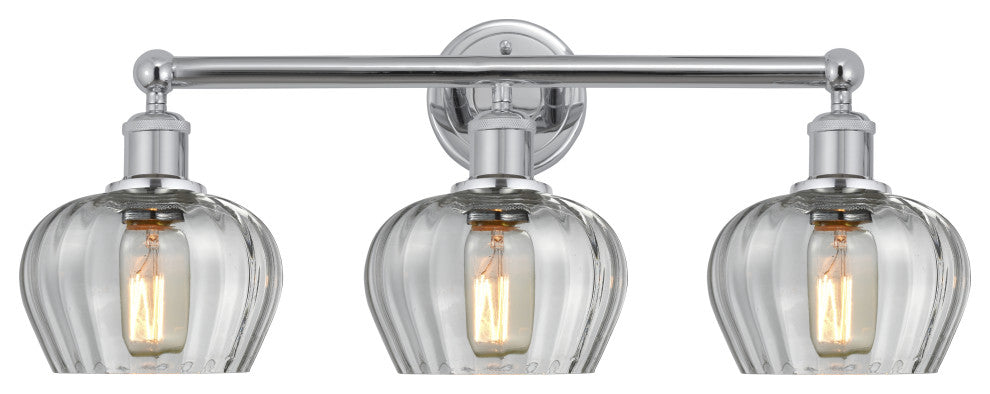 Innovations 616-3W-PC-G92 Fenton 3 Light 24.5" Bath Vanity Light Polished Chrome