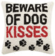Beware Of Dog Kisseshook Pillow